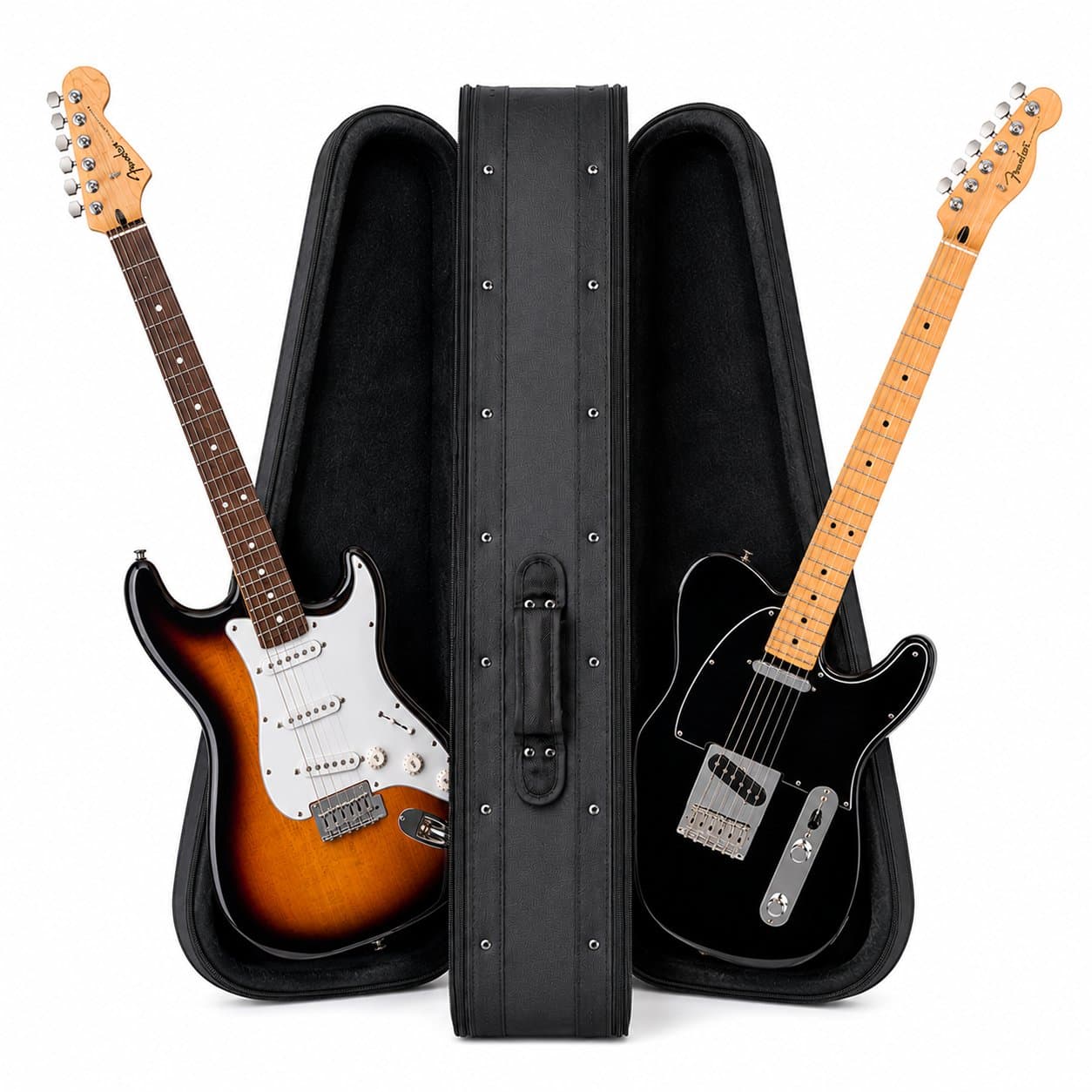 Estuche DOBLE para guitarra eléctrica